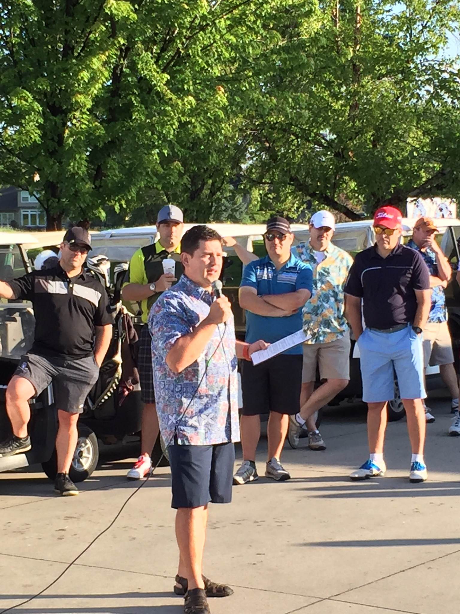 Colon Cancer Classic golf tournament gathering in the Treasure Valley