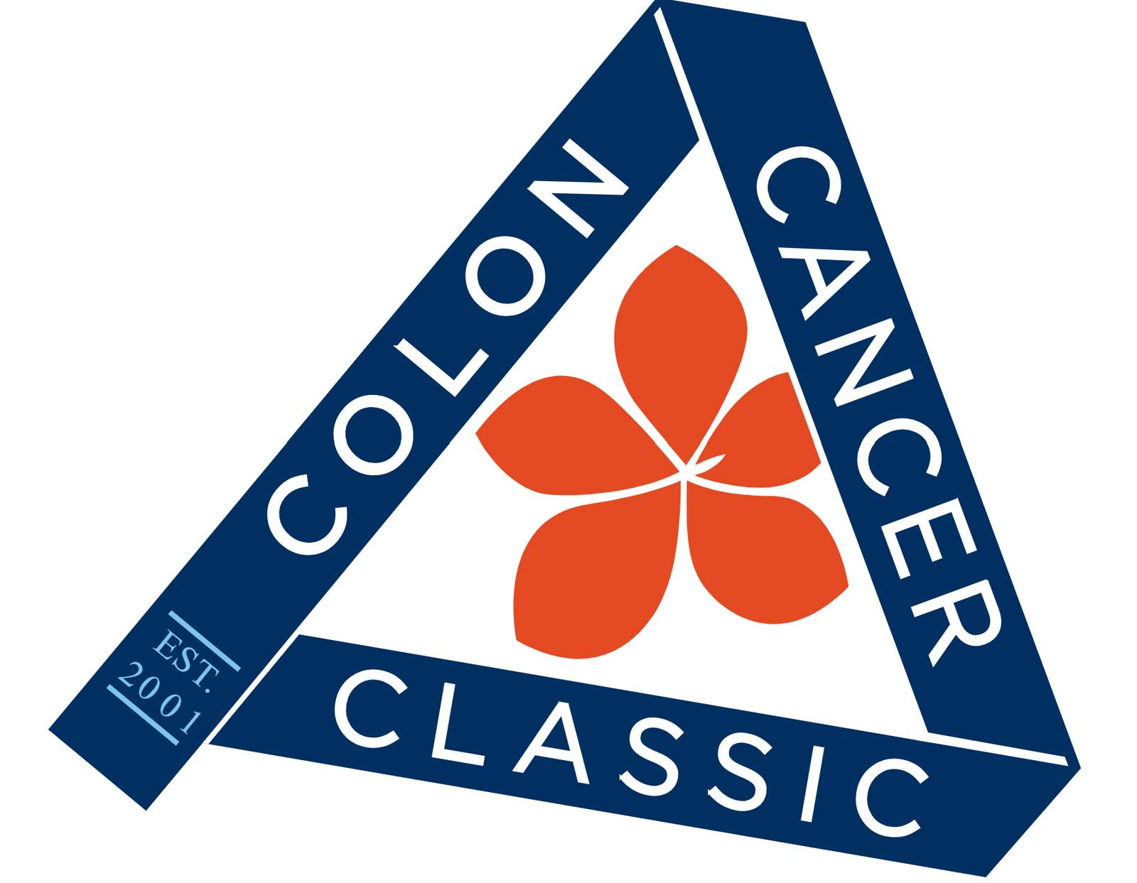Colon Cancer Classic triangle logo